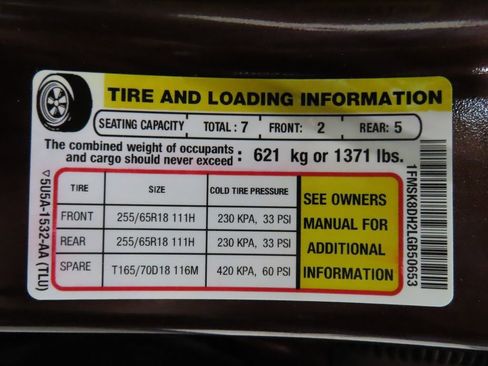 Used 2020 Ford Explorer XLT w/ Equipment Group 202A image 65