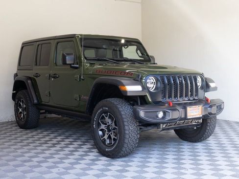 Used 2022 Jeep Wrangler Unlimited Rubicon w/ LED Lighting Group image 6