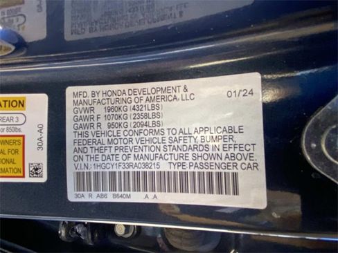 Used 2024 Honda Accord EX image 20
