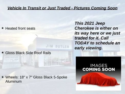 Used 2021 Jeep Cherokee Latitude Plus FWD image 3
