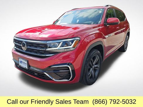 Used 2022 Volkswagen Atlas SEL R-Line AWD/4WD image 1