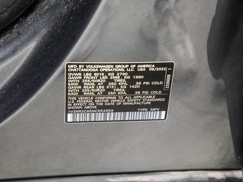 Used 2022 Volkswagen Atlas SE AWD/4WD image 54