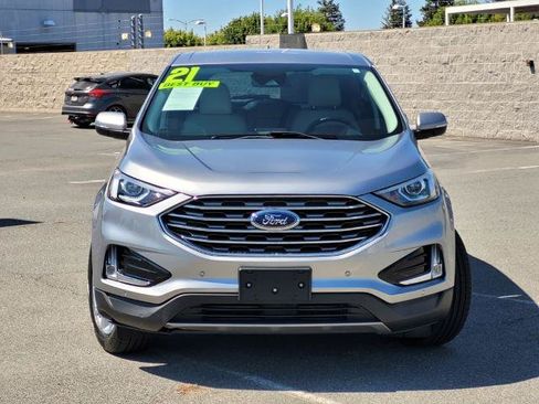 Certified 2021 Ford Edge Titanium w/ Cargo Accessory Package FWD image 2