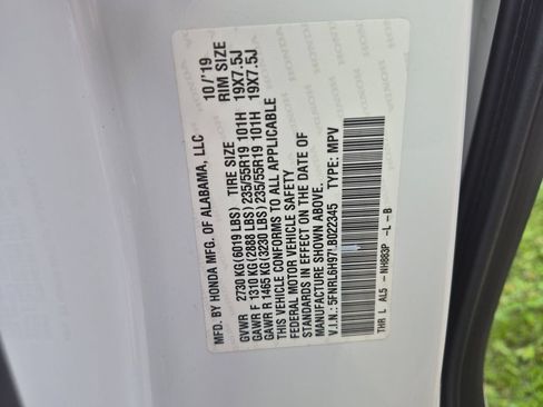 Used 2020 Honda Odyssey Elite image 6