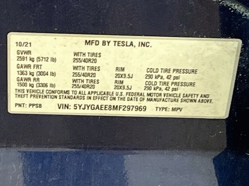 Used 2021 Tesla Model Y Long Range AWD/4WD image 30