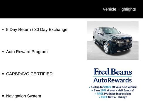Certified 2023 Chevrolet Tahoe Premier w/ Advanced Technology Package AWD/4WD image 5