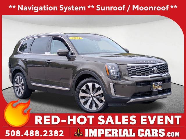 Used 2021 Kia Telluride EX w/ EX Premium Package FWD image 1