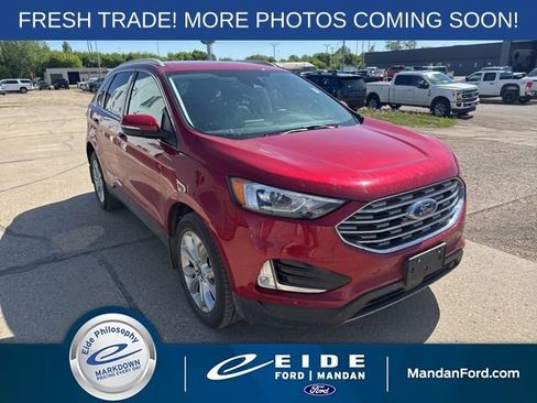 Used 2021 Ford Edge Titanium w/ Class II Trailer Tow Package AWD/4WD image 1