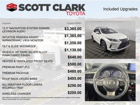 Used 2022 Lexus RX 350 AWD w/ Premium Package image 8