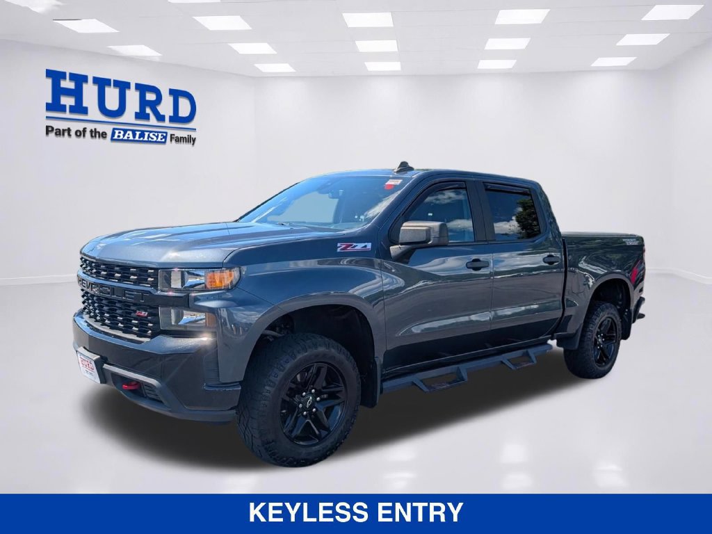 Used 2021 Chevrolet Silverado 1500 Custom Trail Boss w/ Safety Confidence Package AWD/4WD image 9