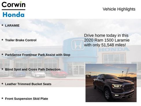 Used 2020 RAM 1500 Laramie image 6