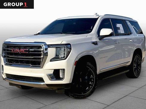 Used 2021 GMC Yukon SLT w/ Rear Media and Nav Package AWD/4WD image 1