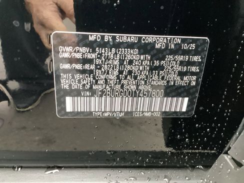 New 2026 Subaru Outback Limited XT image 16