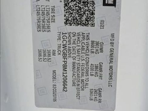 Used 2021 Chevrolet Express 2500 Extended w/ Driver Convenience Package image 23