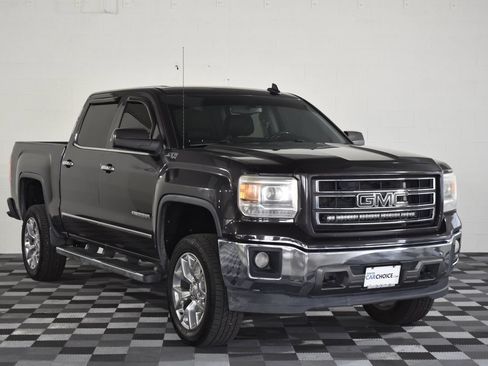 Used 2015 GMC Sierra 1500 SLT w/ SLT Crew Cab Value Package AWD/4WD image 8
