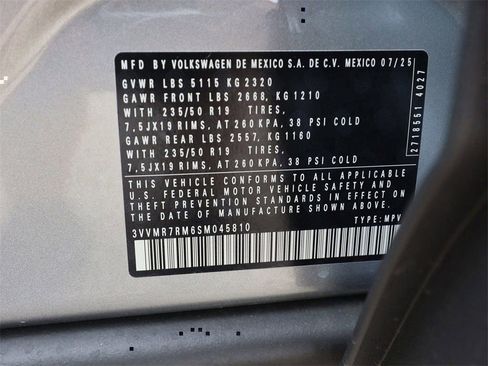 New 2025 Volkswagen Tiguan SE AWD/4WD image 27
