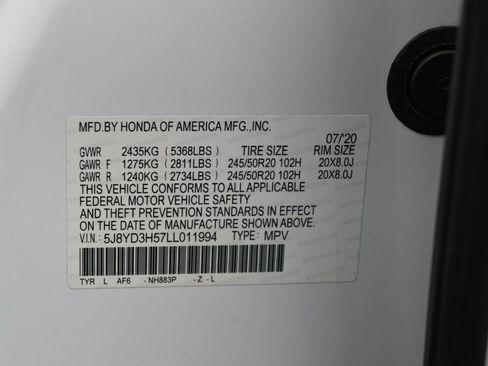 Used 2020 Acura MDX FWD w/ Technology Package image 22