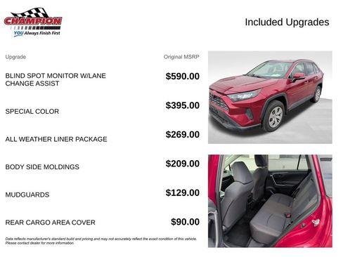 Used 2019 Toyota RAV4 LE w/ All Weather Liner Package image 4