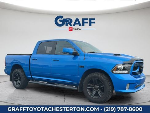 Used 2018 RAM 1500 Sport w/ Hydro Blue Sport Package AWD/4WD image 4
