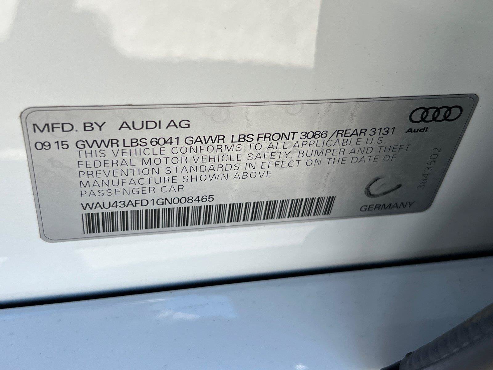 Used 2016 Audi A8 L 4.0T w/ Cold Weather Package AWD/4WD image 35