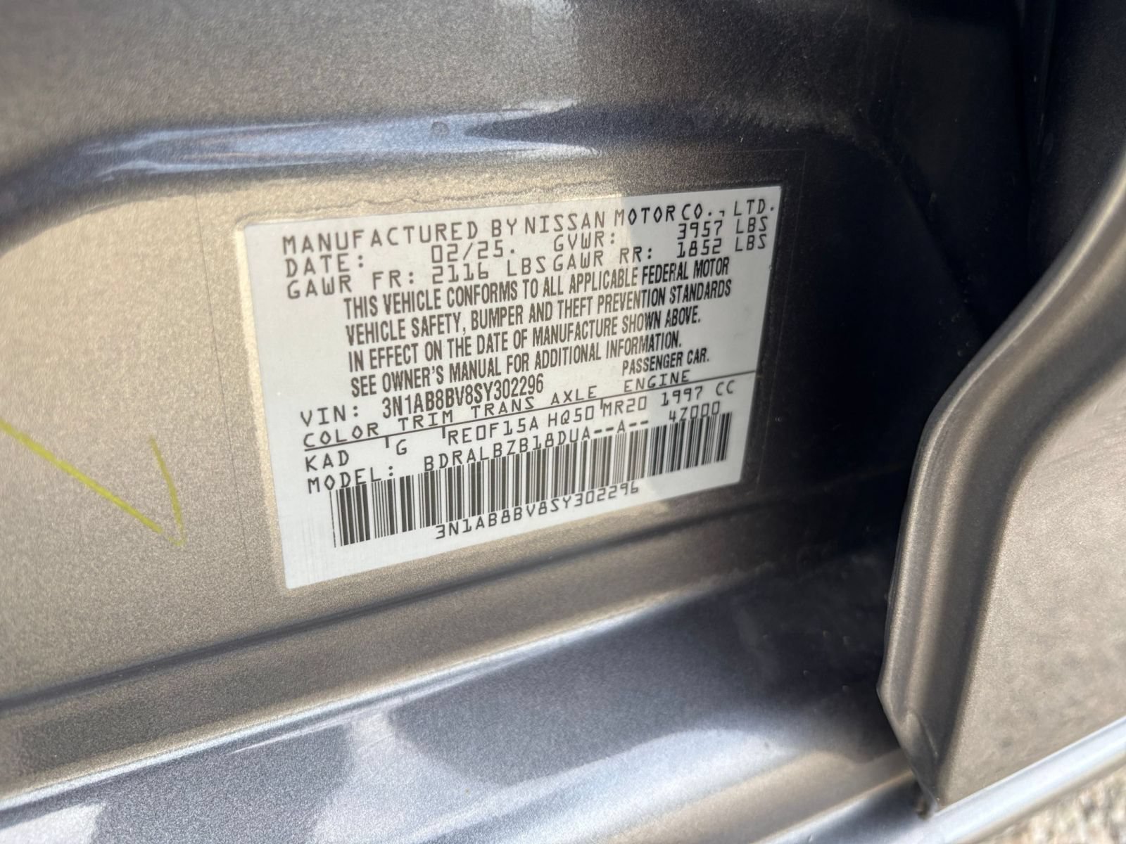 Used 2025 Nissan Sentra S FWD image 26