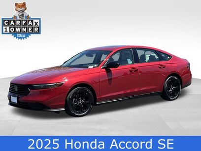 Certified 2025 Honda Accord SE