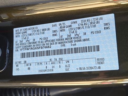 New 2025 Ford F150 Raptor image 10