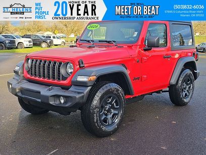 New 2026 Jeep Wrangler Sport