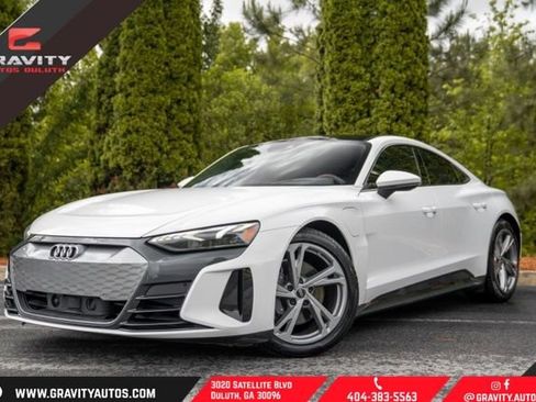 Used 2022 Audi e-tron GT Premium Plus AWD/4WD image 1