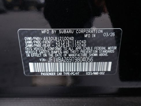 New 2026 Subaru WRX tS AWD/4WD image 40