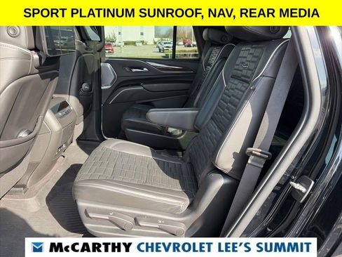 Used 2023 Cadillac Escalade Sport Platinum w/ LPO, ONYX Package image 42