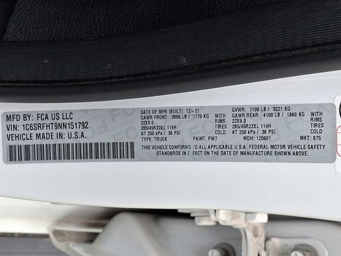 Used 2022 RAM 1500 Limited AWD/4WD image 20