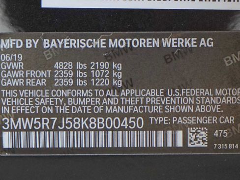 Used 2019 BMW 330i xDrive Sedan w/ Convenience Package AWD/4WD image 30
