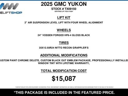 Used 2025 GMC Yukon Denali Ultimate image 2