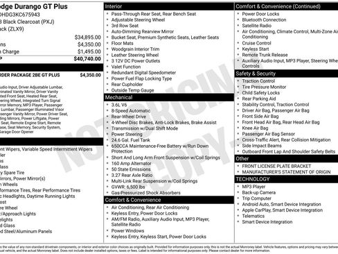 Used 2019 Dodge Durango GT image 29