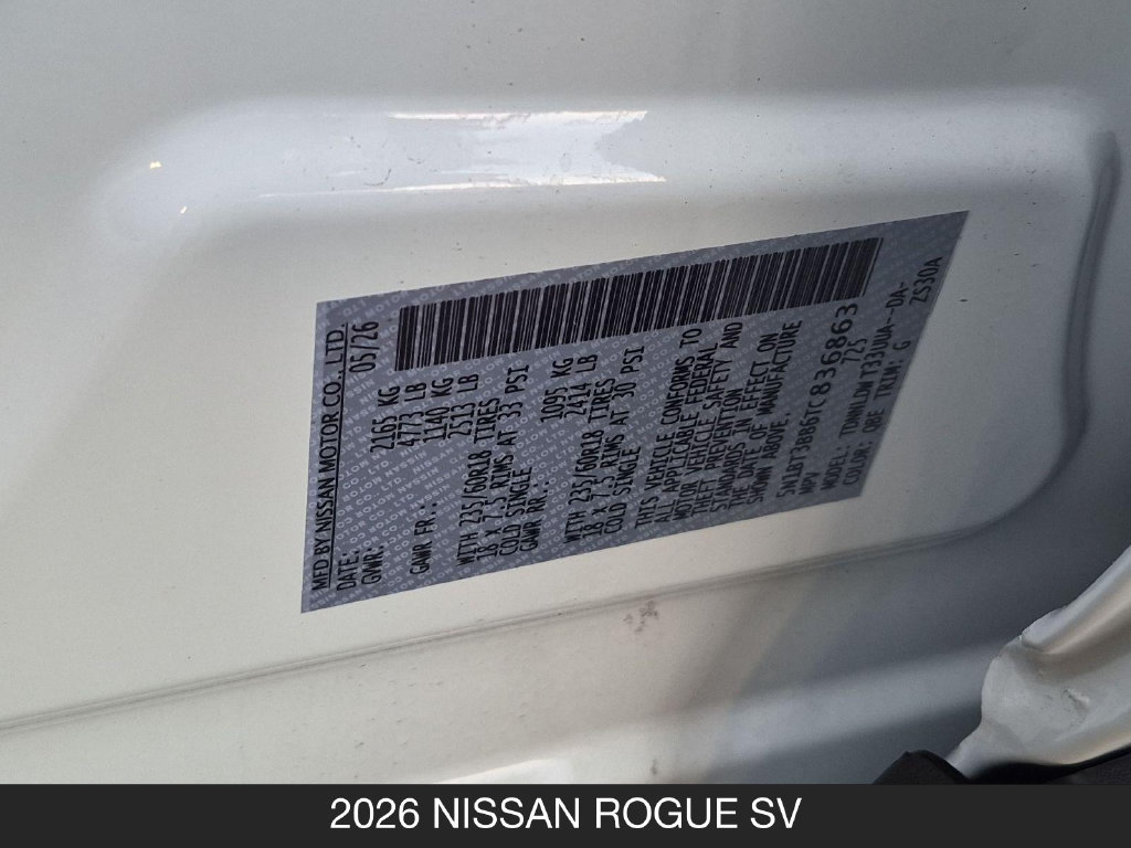 Certified 2026 Nissan Rogue SV AWD/4WD image 24