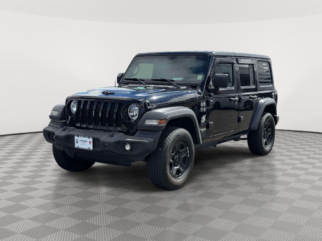 Used 2021 Jeep Wrangler Unlimited Sport AWD/4WD image 3
