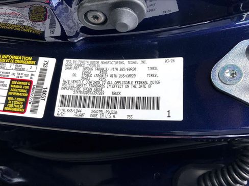 New 2026 Toyota Tundra 1794 Edition AWD/4WD image 22