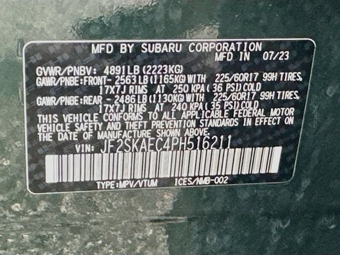 Certified 2023 Subaru Forester Premium AWD/4WD image 27