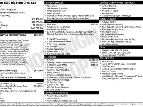New 2026 RAM 1500 Big Horn AWD/4WD image 34