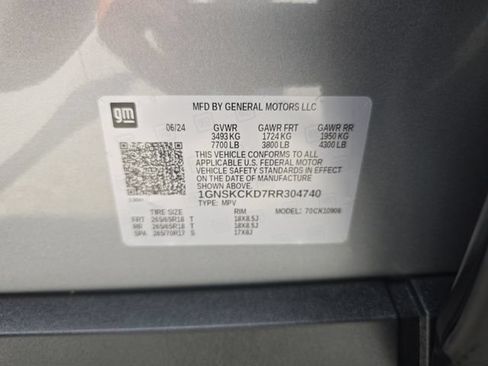 Certified 2024 Chevrolet Suburban LT AWD/4WD image 34
