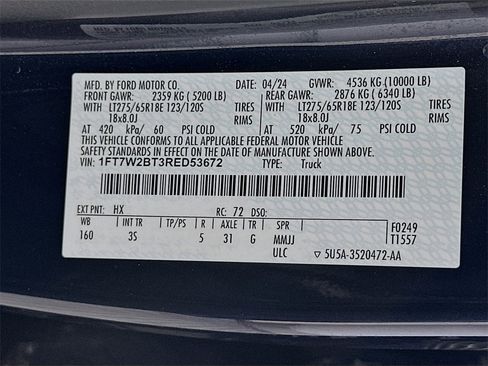 Used 2024 Ford F250 XLT image 28