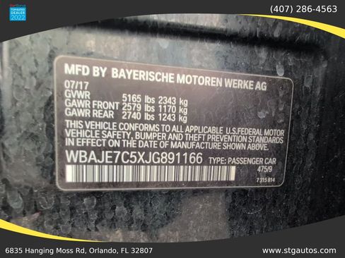Used 2018 BMW 540i xDrive AWD/4WD image 36