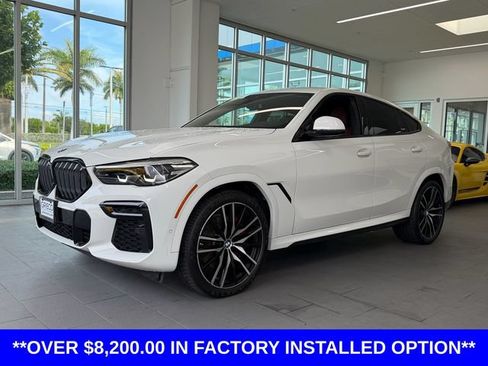 Used 2022 BMW X6 xDrive40i w/ M Sport Package AWD/4WD image 3