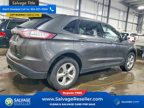 Used 2017 Ford Edge SE AWD/4WD image 4