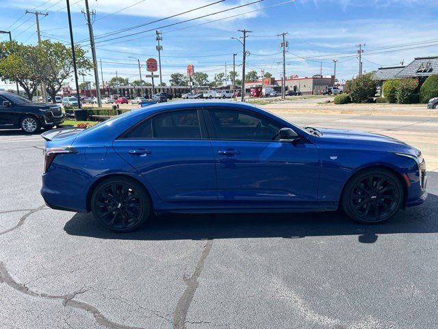 Used 2023 Cadillac CT4 Sport w/ LPO, ONYX Package RWD image 5