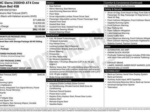 Used 2025 GMC Sierra 2500 AT4 w/ AT4 Premium Plus Package AWD/4WD image 6