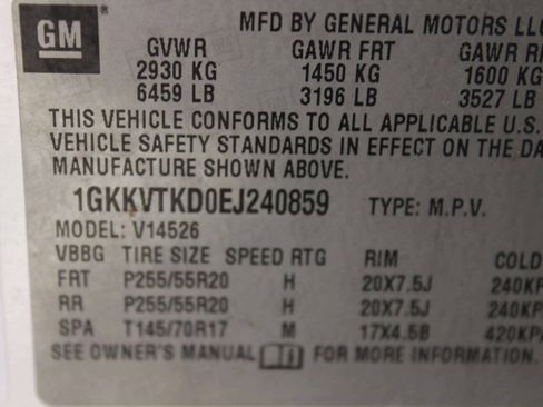 Used 2014 GMC Acadia Denali AWD/4WD image 10