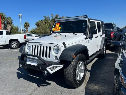 Used 2016 Jeep Wrangler Unlimited Sport w/ Quick Order Package 24S AWD/4WD image 3