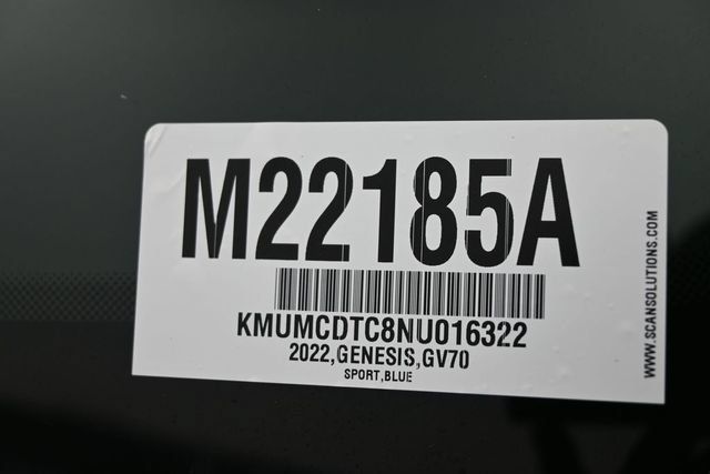 Used 2022 Genesis GV70 3.5T Sport w/ Sport Prestige Package AWD/4WD image 34